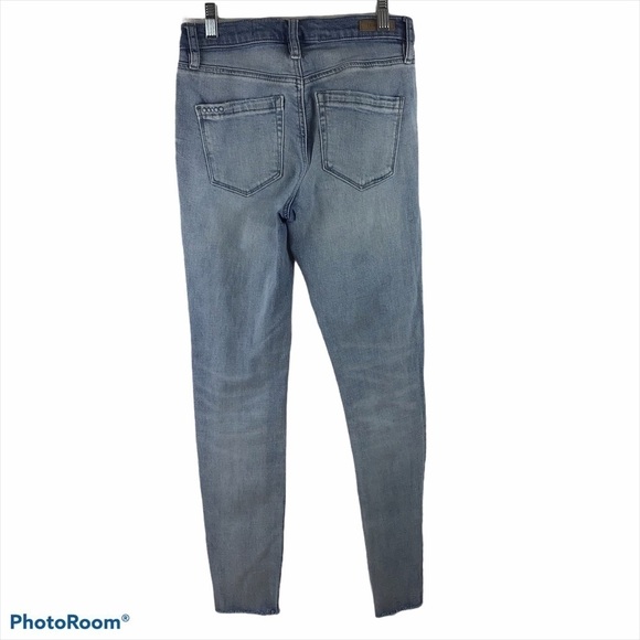 Blank NYC Women's The Great Jones Jeans Zipper Trim Skinny Jeans - Picture 2 of 6